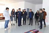 中國紡織建設規劃院、山東省紡織服裝行業協會來即墨調研